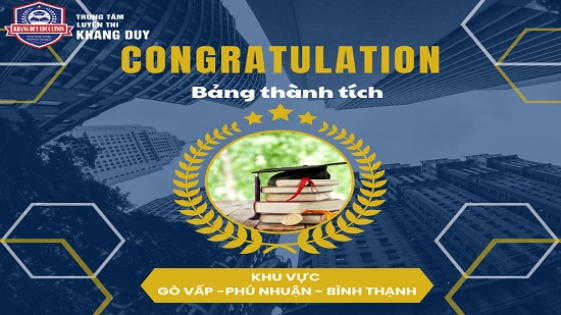 Bảng thành tích KHU VỰC GÒ VẤP PHÚ NHUẬN BÌNH THẠNH 2023